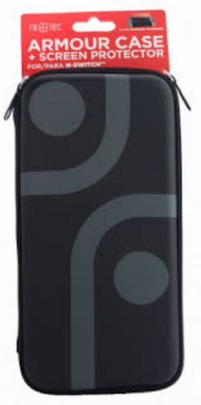 Funda Armour Case Negra + Protector de pantalla Freatec N Switch